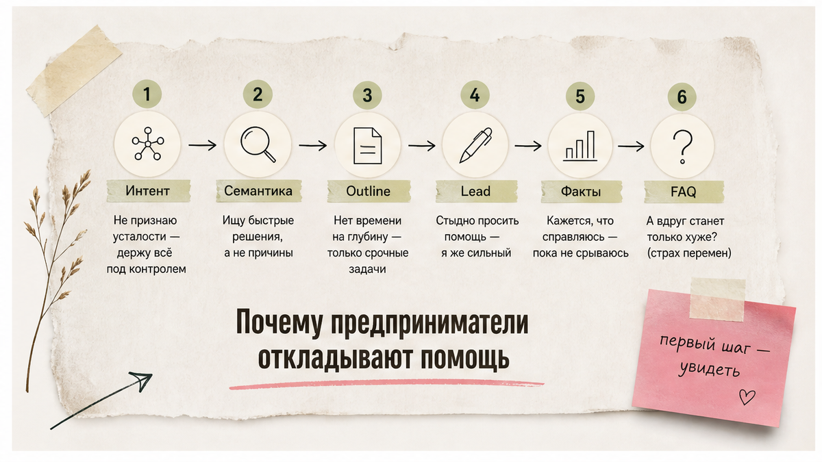 Иллюстрация: Почему предприниматели откладывают помощь